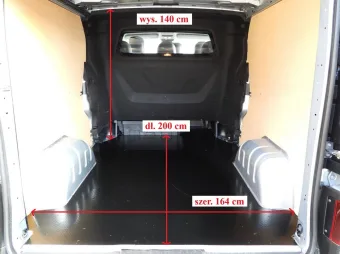 Renault Trafic brygadówka 130KM 854756 - tyl zabudowy