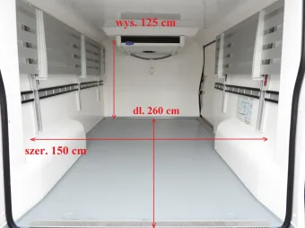 Renault Trafic furgon chłodnia 120KM 904331 - podwozie