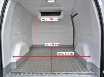 Toyota Proace City furgon chłodnia 100KM 972410 - bok zabudowy