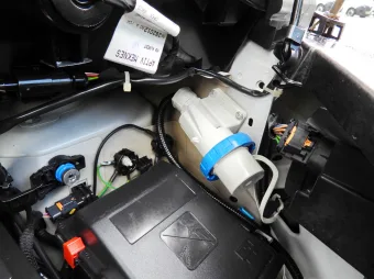 Toyota Proace City furgon chłodnia 100KM 975800 - kierownica