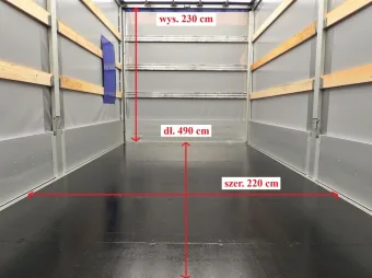 Toyota Proace Max skrzynia plandeka 10 palet 140KM A38028 - podwozie