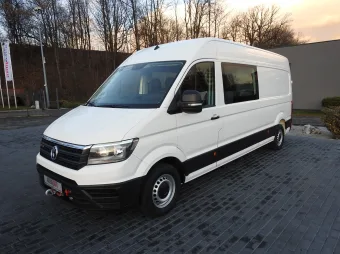 Volkswagen Crafter brygadówka 140KM 009040 - bok prawy