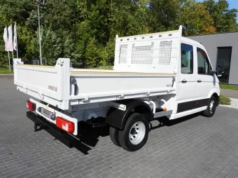 Volkswagen Crafter doka wywrotka 180KM 013815 - tyl zabudowy