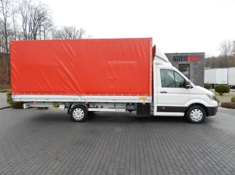 Volkswagen Crafter skrzynia plandeka 10 palet 180KM 042552 - bok prawy