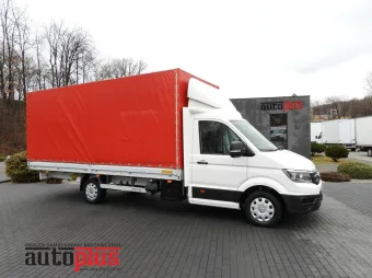 Volkswagen Crafter skrzynia plandeka 10 palet 180KM 042552 - przód