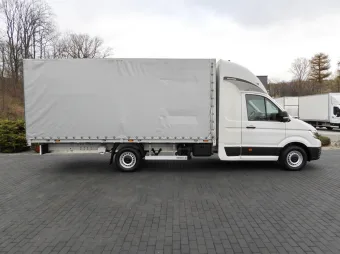 Volkswagen Crafter skrzynia plandeka 10 palet 180KM 045820 - bok prawy