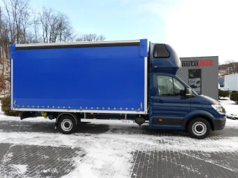 Volkswagen Crafter skrzynia plandeka 10 palet 180KM 048104 - bok prawy
