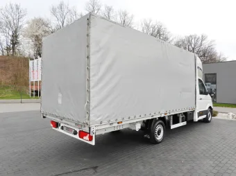 Volkswagen Crafter skrzynia plandeka 10 palet 180KM 045820 - podwozie