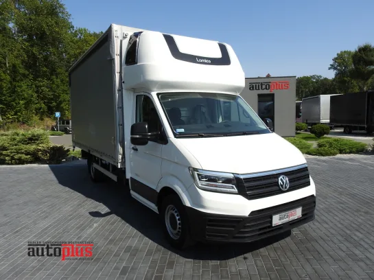 Volkswagen Crafter skrzynia plandeka 10 palet 180KM 043388 - przod