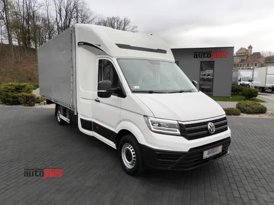 Volkswagen Crafter skrzynia plandeka 10 palet 180KM 045820 - przod