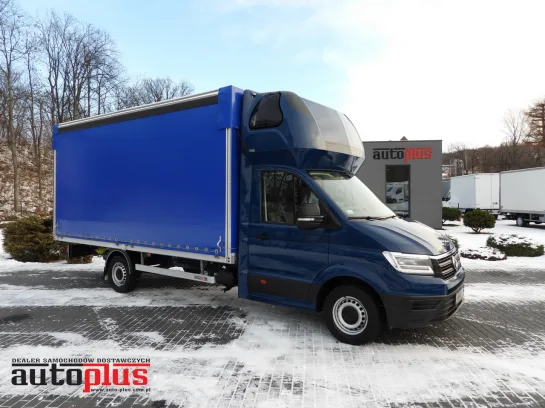 Volkswagen Crafter skrzynia plandeka 10 palet 180KM 048104 - przod