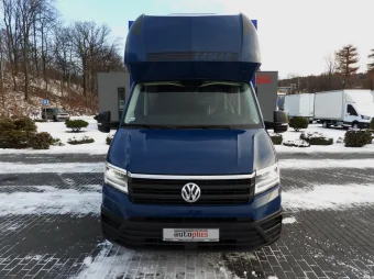 Volkswagen Crafter skrzynia plandeka 10 palet 180KM 048104 - przod