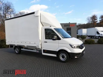 Volkswagen Crafter skrzynia plandeka 8 palet 180KM 051283 - przod
