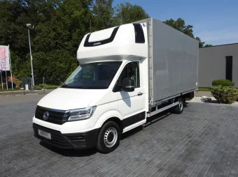 Volkswagen Crafter skrzynia plandeka 10 palet 180KM 043388 - przod lewy