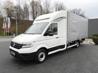 Volkswagen Crafter skrzynia plandeka 10 palet 180KM 045820 - przod lewy