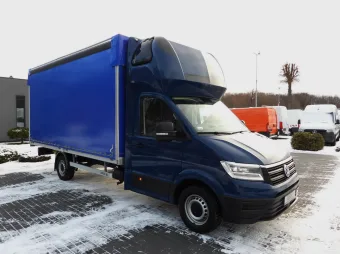 Volkswagen Crafter skrzynia plandeka 10 palet 180KM 048104 - przod prawy