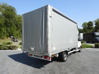 Volkswagen Crafter skrzynia plandeka 10 palet 180KM 043388 - tyl