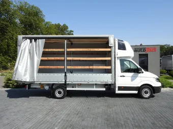 Volkswagen Crafter skrzynia plandeka 10 palet 180KM 043388 - zaladunek