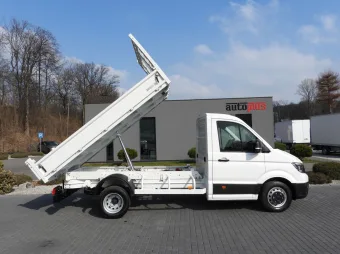 Volkswagen Crafter wywrotka 180KM 041728 - zaladunek