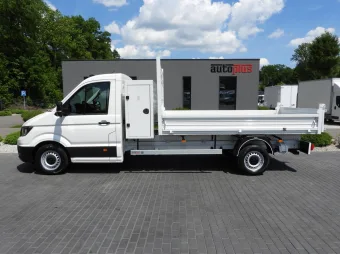 Volkswagen Crafter wywrotka 140KM 054781 - zaladunek