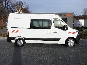 RENAULT MASTER FURGON BRYGADÓWKA  7 MIEJSC TEMPOMAT KLIMATYZACJA LEDY  135KM