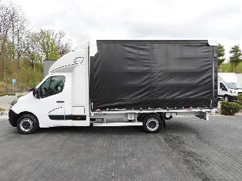 OPEL MOVANO  PLANDEKA 10 PALET WEBASTO TEMPOMAT LEDY PNEUMATYKA KLIMATYZACJA  165KM