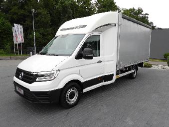 VOLKSWAGEN CRAFTER  PLANDEKA 8 PALET WEBASTO TEMPOMAT LEDY KLIMATYZACJA  180KM