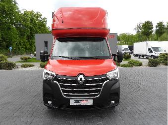 RENAULT MASTER  PLANDEKA 10 PALET WEBASTO TEMPOMAT LEDY PNEUMATYKA KLIMATYZACJA  165KM