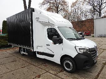 RENAULT MASTER NOWY PLANDEKA 10 PALET WEBASTO TEMPOMAT KLIMATYZACJA LEDY GWARANCJA PRODUCENTA  165KM