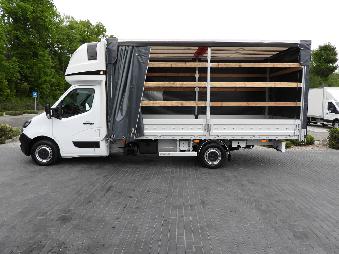 OPEL MOVANO  PLANDEKA 10 PALET TEMPOMAT NAWIGACJA LEDY PNEUMATYKA KLIMATYZACJA  165KM