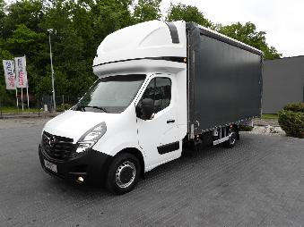OPEL MOVANO  PLANDEKA 10 PALET TEMPOMAT NAWIGACJA LEDY PNEUMATYKA KLIMATYZACJA  165KM