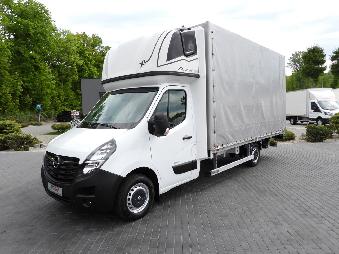 OPEL MOVANO  PLANDEKA WINDA 9 PALET WEBASTO TEMPOMAT LEDY PNEUMATYKA KLIMATYZACJA  165KM