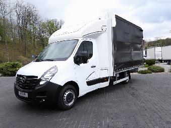 OPEL MOVANO  PLANDEKA 10 PALET WEBASTO TEMPOMAT LEDY PNEUMATYKA KLIMATYZACJA  165KM