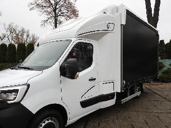 RENAULT MASTER NOWY PLANDEKA 10 PALET WEBASTO TEMPOMAT KLIMATYZACJA LEDY GWARANCJA PRODUCENTA  165KM