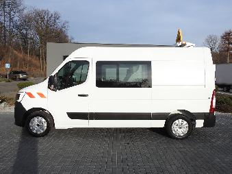RENAULT MASTER FURGON BRYGADÓWKA  7 MIEJSC TEMPOMAT KLIMATYZACJA LEDY  135KM