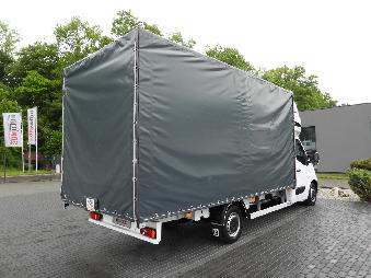 OPEL MOVANO  PLANDEKA 10 PALET TEMPOMAT NAWIGACJA LEDY PNEUMATYKA KLIMATYZACJA  165KM