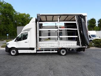 MERCEDES SPRINTER 316 PLANDEKA WINDA 10 PALET WEBASTO TEMPOMAT PNEUMATYKA KLIMATYZACJA  160KM