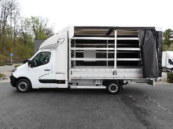 OPEL MOVANO  PLANDEKA 10 PALET WEBASTO TEMPOMAT LEDY PNEUMATYKA KLIMATYZACJA  165KM