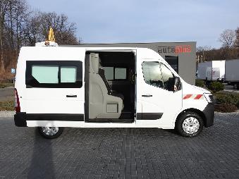 RENAULT MASTER FURGON BRYGADÓWKA  7 MIEJSC TEMPOMAT KLIMATYZACJA LEDY  135KM