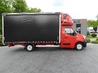 RENAULT MASTER  PLANDEKA 10 PALET WEBASTO TEMPOMAT LEDY PNEUMATYKA KLIMATYZACJA  165KM