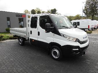 IVECO DAILY 35S15 SKRZYNIA PODWÓJNA KABINA DOKA 7 MIEJSC KLIMATYZACJA  150KM