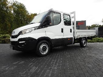 IVECO DAILY 35S15 SKRZYNIA PODWÓJNA KABINA DOKA 7 MIEJSC KLIMATYZACJA  150KM