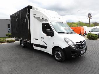 OPEL MOVANO  PLANDEKA 10 PALET WEBASTO TEMPOMAT LEDY PNEUMATYKA KLIMATYZACJA  165KM