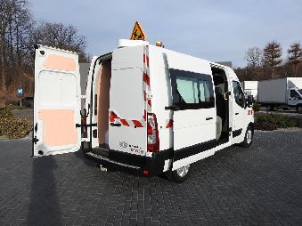 RENAULT MASTER FURGON BRYGADÓWKA  7 MIEJSC TEMPOMAT KLIMATYZACJA LEDY  135KM