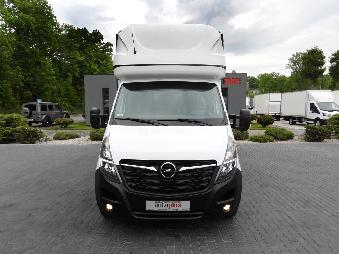 OPEL MOVANO  PLANDEKA 10 PALET TEMPOMAT NAWIGACJA LEDY PNEUMATYKA KLIMATYZACJA  165KM