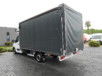 OPEL MOVANO  PLANDEKA 10 PALET TEMPOMAT NAWIGACJA LEDY PNEUMATYKA KLIMATYZACJA  165KM