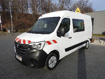 RENAULT MASTER FURGON BRYGADÓWKA  7 MIEJSC TEMPOMAT KLIMATYZACJA LEDY  135KM