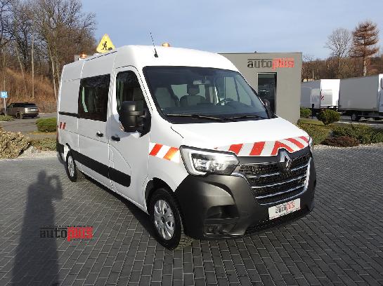 RENAULT MASTER FURGON BRYGADÓWKA  7 MIEJSC TEMPOMAT KLIMATYZACJA LEDY  135KM