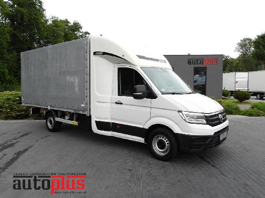 VOLKSWAGEN CRAFTER  PLANDEKA 8 PALET WEBASTO TEMPOMAT LEDY KLIMATYZACJA  180KM