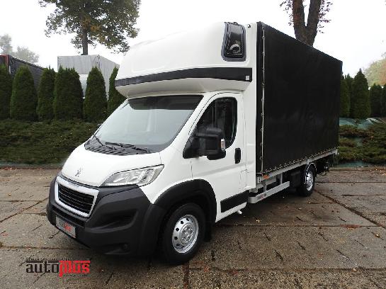PEUGEOT BOXER PLANDEKA WINDA 8 PALET WEBASTO KLIMATYZACJA LEDY  165KM